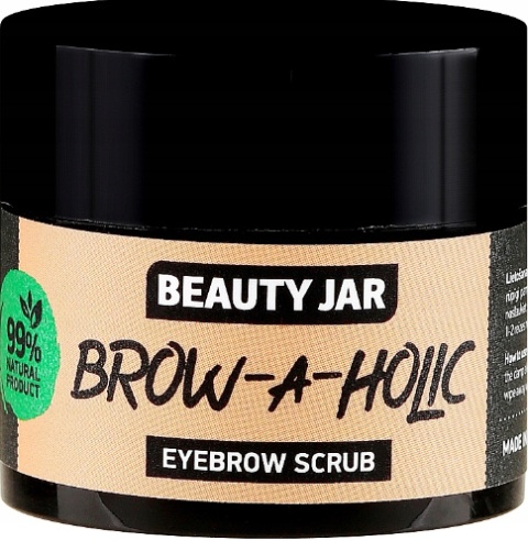Peeling brwi Beauty Jar Brow-A-Holic Eyebrow Scrub (15 ml)