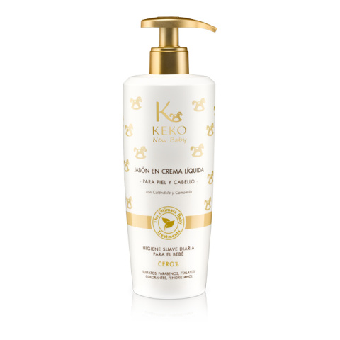 Szampon-żel dla niemowląt i dzieci / Keko New Baby The Ultimate Baby Treatments Liquid Cream Soap (500 ml)