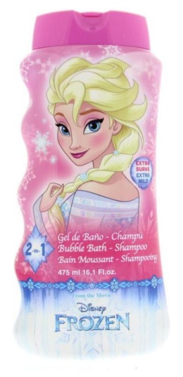 Żel pod prysznic i szampon 2w1 Disney Frozen dla dzieci 3+ Magic Batn 475ml