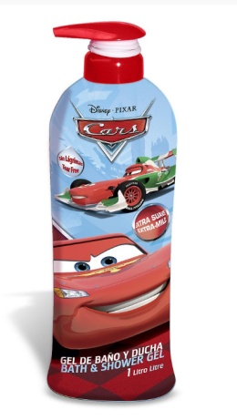 Żel pod prysznic i szampon 2w1 Disney-PIXAR CARS dla dzieci 3+ Magic Bath 1l