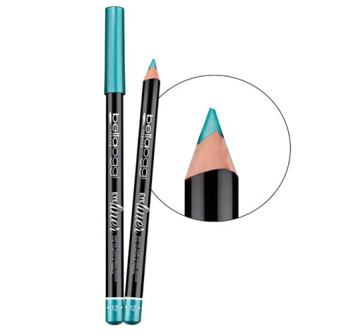 BELLAOGGI Kredka do konturowania oczu 12 Turquoise BELLAOGGI Kredka do konturowania oczu 12 Turquoise