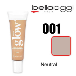 BELLAOGGI Kremowy Podkład koloryzujący My Skin Glow - Efekt zdrowego blasku SPF 20 01 Warm Neutral