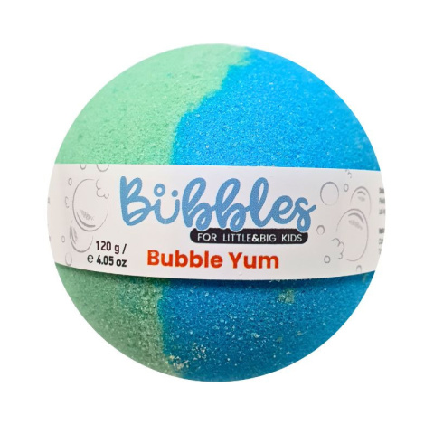 BUBBLES Kula do kąpieli BUBBLE YUM, 120 g