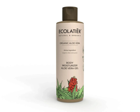 ECOLATIER Nawilżający żel do ciała Organiczny Aloes, 200 ml