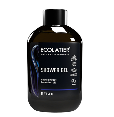 ECOLATIER Relaksujący żel pod prysznic, 400 ml