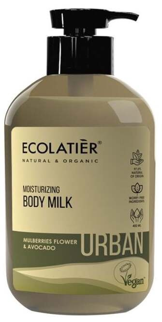 ECOLATIER URBAN Nawilżające mleczko do ciała, 400 ml