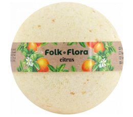 Folk&Flora Kula do kąpieli Citrus 130 g