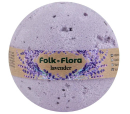 Folk&Flora Kula do kąpieli Lawenda 130 g