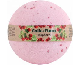 Folk&Flora Kula do kąpieli Malina 130 g