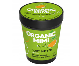 ORGANIC MiMi liftingujące masło do ciała Mango i Kawa, 200 ml
