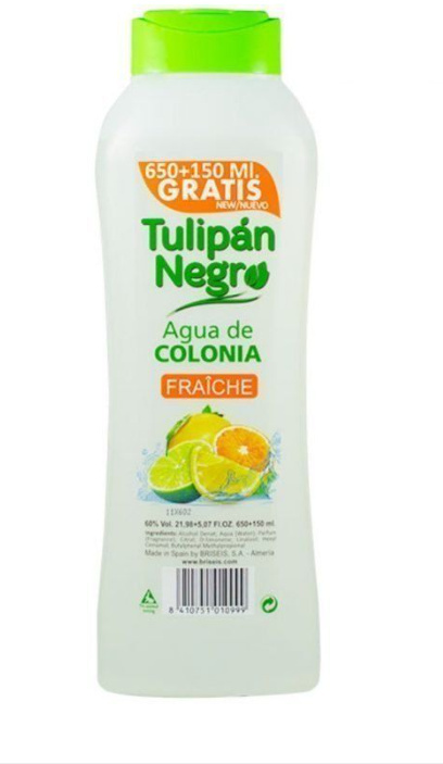 TULIPAN NEGRO Woda kolońska EAU DE COLOGNE FRAICHE 800ML