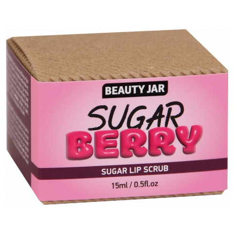 BEAUTY JAR Cukrowy peeling do ust SUGAR BERRY 15 ml