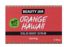 BEAUTY JAR Peeling do ciała w kostce Orange Hawaii Solid, 100 g