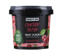 BEAUTY JAR Wygładzający peeling do ciała Cherry Rush, 200 g