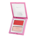 BELLAOGGI CHEEK AND BRIGHT Kremowa paleta różu i rozświetlacza No. 003 Posh Rose