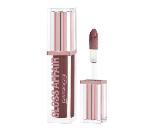 BELLAOGGI Gloss Affair Rozświetlający i wypełniający usta błyszczyk No. 002 Toffee Rose