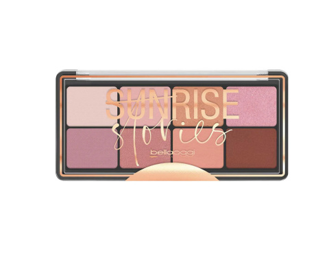 BELLAOGGI SUNRISE STORIES Paleta cieni do powiek Nude Glam