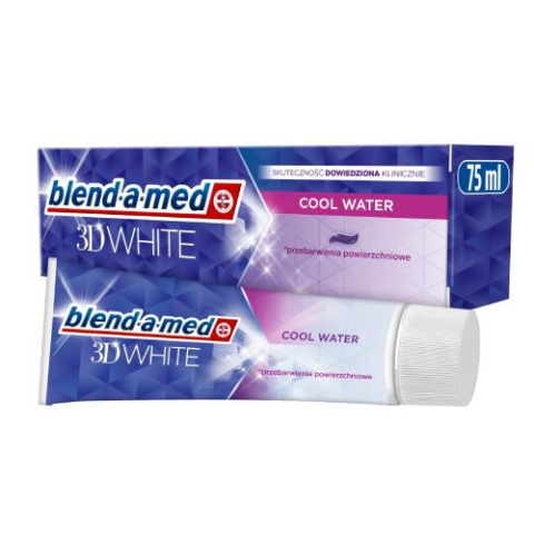 BLEND-A-MED 3D White Cool Water Pasta do zębów, 75ml