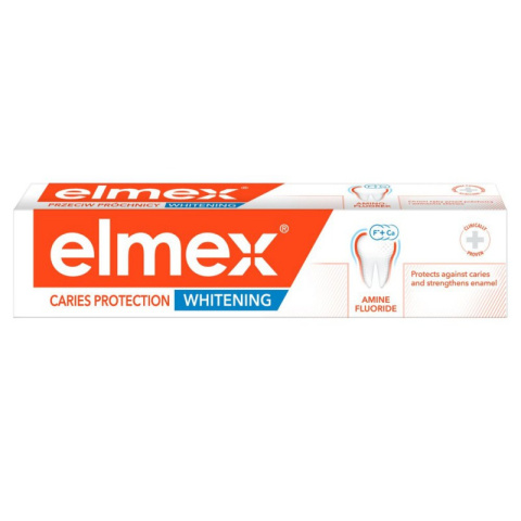 ELMEX Pasta do zębów Przeciw Próchnicy Whitening 75ml