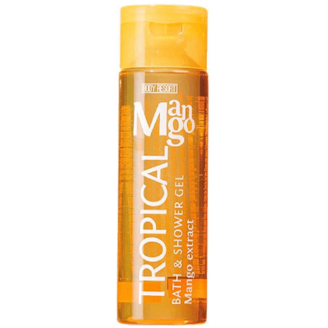 MADES BODY RESORT Tropical Żel - pianka pod prysznic i do kąpieli z ekstraktem z mango, 250 ml