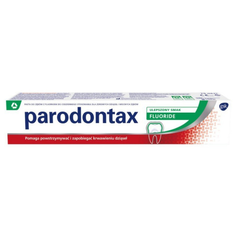 PARODONTAX Fluoride Wyrób medyczny pasta do zębów z fluorkiem 75 ml