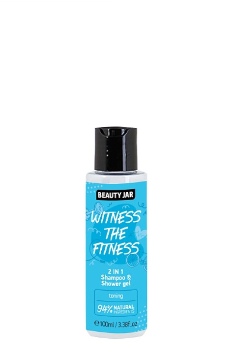 BEAUTY JAR Szampon i żel pod prysznic 2w1 Witness the fitness 100ml