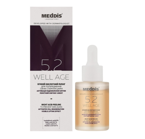 MEDDIS Peeling kwasowy na noc 30ml