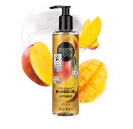 ORGANIK SHOP Orzeżwiający żel pod prysznic Soczyste Mango 280ml