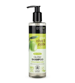 ORGANIK SHOP Szampon do włosów wzmacniający i nadający blask Oliwa i Jojoba 280 ml