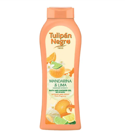 Żel pod prysznic Tulipan Negro Mandarynka-Limonka 650 ml