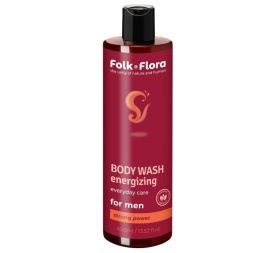 Beauty Jar Folk&Flora Energetyzujący szampon i żel pod prysznic dla mężczyzn 2w1 400 ml