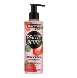 Beauty Jar Nawilżający krem do ciała truskawkowy 250ml