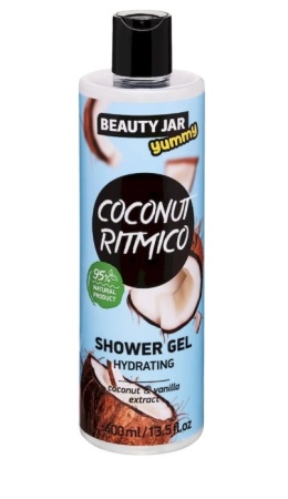 Beauty Jar Yummy Coconut Ritmico nawilżający żel pod prysznic 400 ml