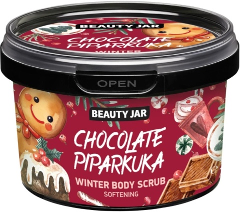 Beauty Jar Zmiękczający peeling do ciała Chocolate Gingerbread 300 g