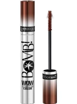 BellaOggi Bomba Belli Oggi Tusz do rzęs Volume Color Wow 9,5ml ton 002 Brown
