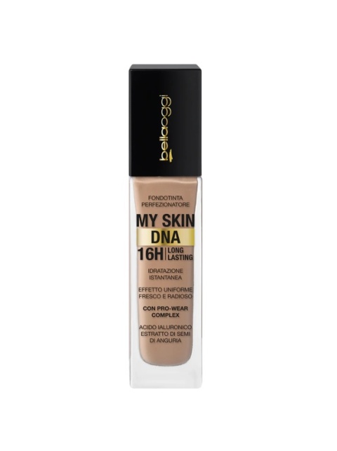 BellaOggi Podkład My skin DNA 16h ton 05W carmel 34g