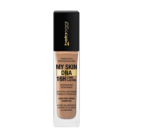 BellaOggi Podkład My skin DNA 16h ton 10W cookie 34g