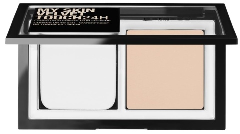 BellaOggi Puder podkładowy w kompakcie kość słoniowa 9 g