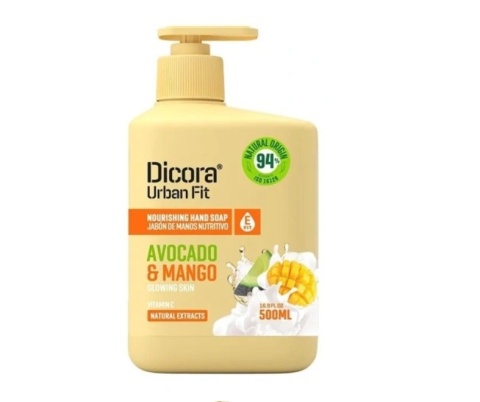 Dicora Urban Fit Mydło do rąk Mango Awokado 500ml