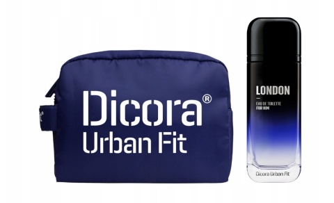 Dicora Urban Fit Zestaw podarunkowy Woda toaletowa London 150ml i kosmetyczka dla niego