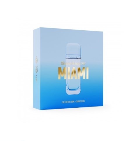 Dicora Urban Fit Zestaw podarunkowy Woda toaletowa Miami 150ml i kosmetycka dla niej