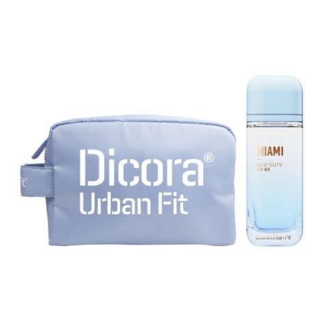 Dicora Urban Fit Zestaw podarunkowy Woda toaletowa Miami 150ml i kosmetycka dla niej
