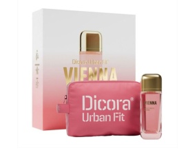 Dicora Urban Fit Zestaw podarunkowy Woda toaletowa Vienna 150ml i kosmetyczka dla niej