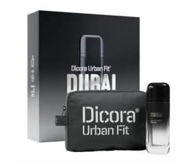 Dicora Urban Fit Zestaw podarunkowy woda toaletowa Dubai 150ml i kosmetyczka dla niego