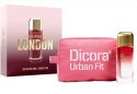 Dicora Urban Fit Zestaw podarunkowy woda toaletowa London 150ml i kocmetyczka dla niej