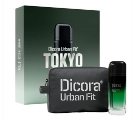 Dicora Urban Fit Zestaw podarunkowy woda toaletowa Tokyo 150ml i kosmetyczka dla niego