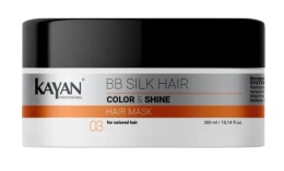 KAYAN BB Silk Care Mask do włosów farbowanych, 300 ml