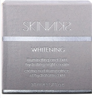 MADES Skinniks whitening rozjaśniający krem przeciwstarzeniowy na noc 50 ml