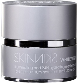 MADES Skinniks whitening rozjaśniający krem przeciwstarzeniowy na noc 50 ml