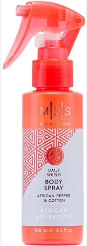 MADES Spray do ciała Afrykański pieprz i bawełna 100 ml